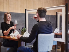 Scheidingswanden voor restaurant