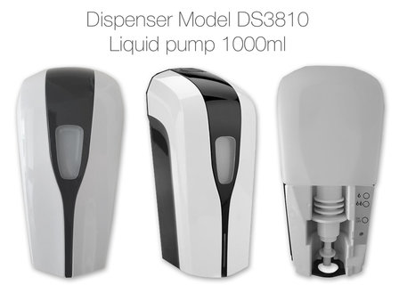 Spray dispenser met sensor