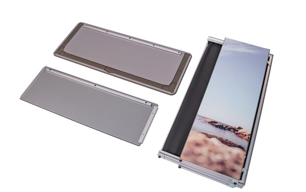 Uitvouw beursbalie 100cm "Fold-Out" - hoge kwaliteit