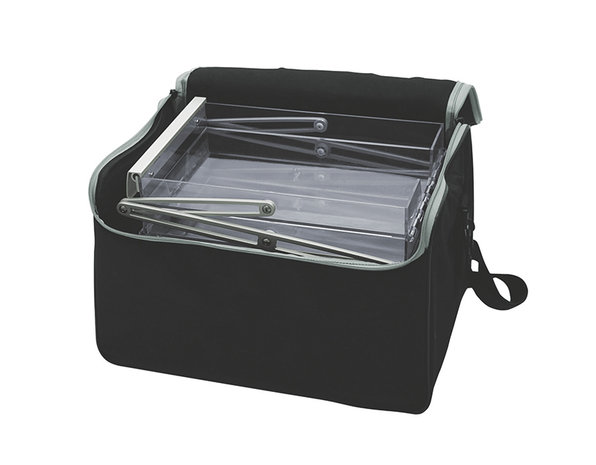 5 trays inklapbare Brochurestandaard tweezijdig Expo 2 (B)