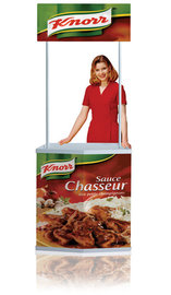 Promotor Classic balie met topbord (B)