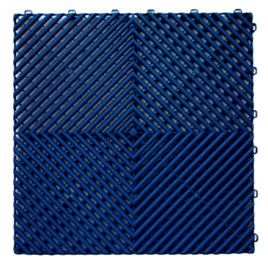 Blauwe Ribdeck vloertegels