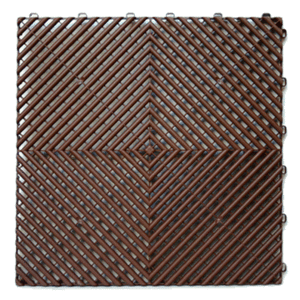 Bruine Ribdeck vloertegels