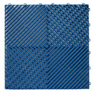 Lichtblauwe Ribdeck vloertegels